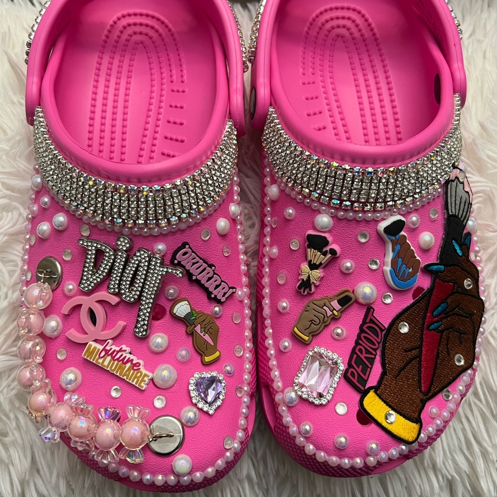 Period Pooh Crocs